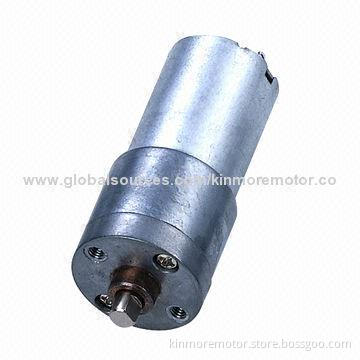 12V DC Electric Geared Motor with Metal Brush for Pump